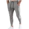 thumbnail image 3 of Klisyaur Joggers Sweatpants for Men Slim Jogger Pants Tapered Gym Running Workout Pant with Pockets Stretch Elastic Waist Drawstring Sweat pant, 3 of 7
