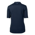 thumbnail image 3 of Women's Cutter & Buck  Navy New York Yankees DryTec Virtue Eco Pique Recycled Polo, 3 of 3