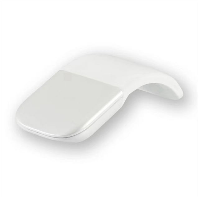 Ratón Inalámbrico Portátil con Bluetooth, Curvo, Táctil, Plegable, Ultrafino, Silencioso, Ergonómico, para PC, Portátiles, Color