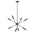thumbnail image 5 of 29108-MB Millennium Lighting Potiss - 8 Light Chandelier-14.7 Inch Tall and 33 Inch Wide, 5 of 6