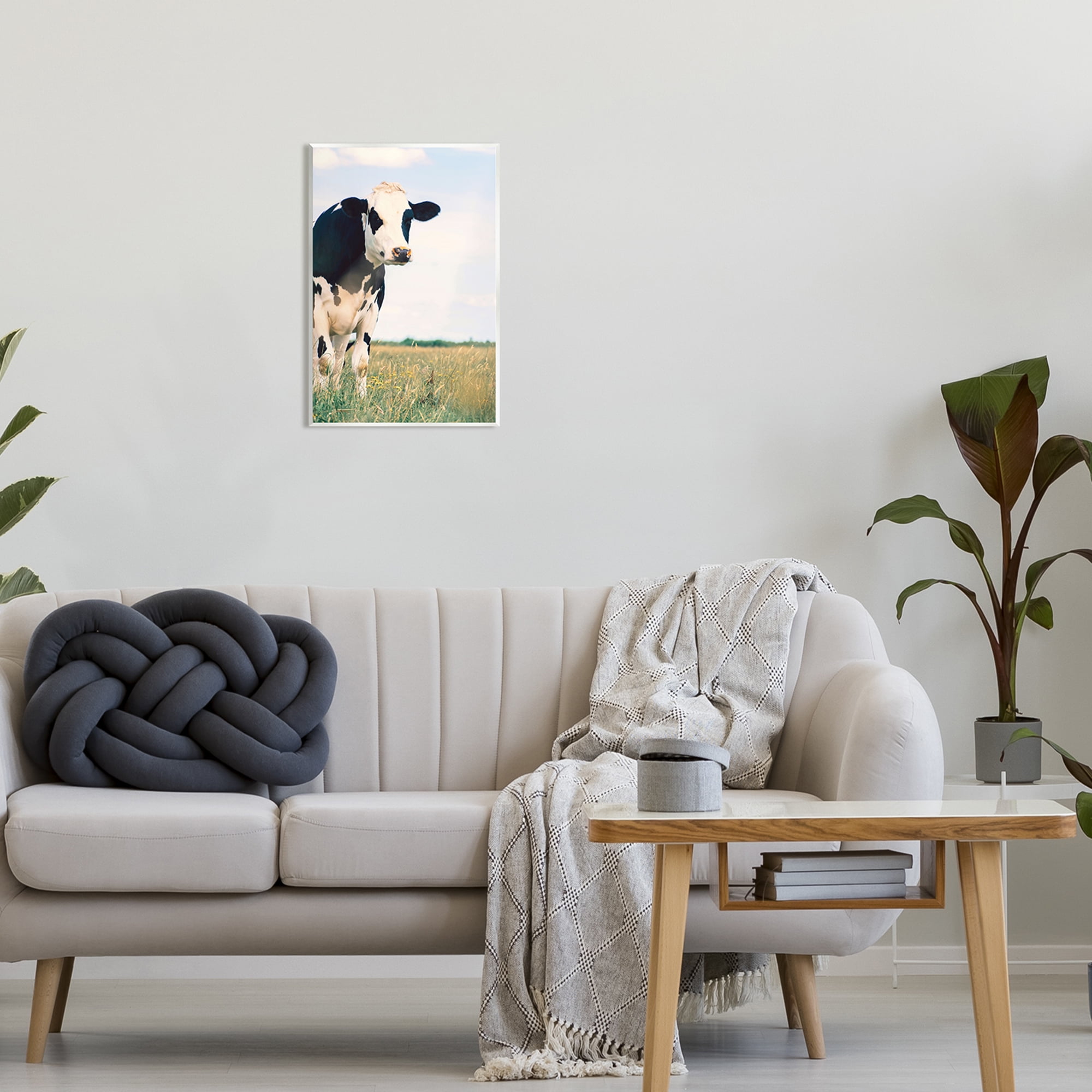 Stupell Industries Country Farm Cow Photography Animals & Insects Photography Unframed Art Print Wall Art