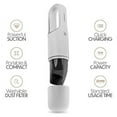thumbnail image 3 of Portable Vaccum Cleaner - Hand Vacuum Cleaner Handheld Cordless Cleaner - Starument - WHITE, 3 of 7