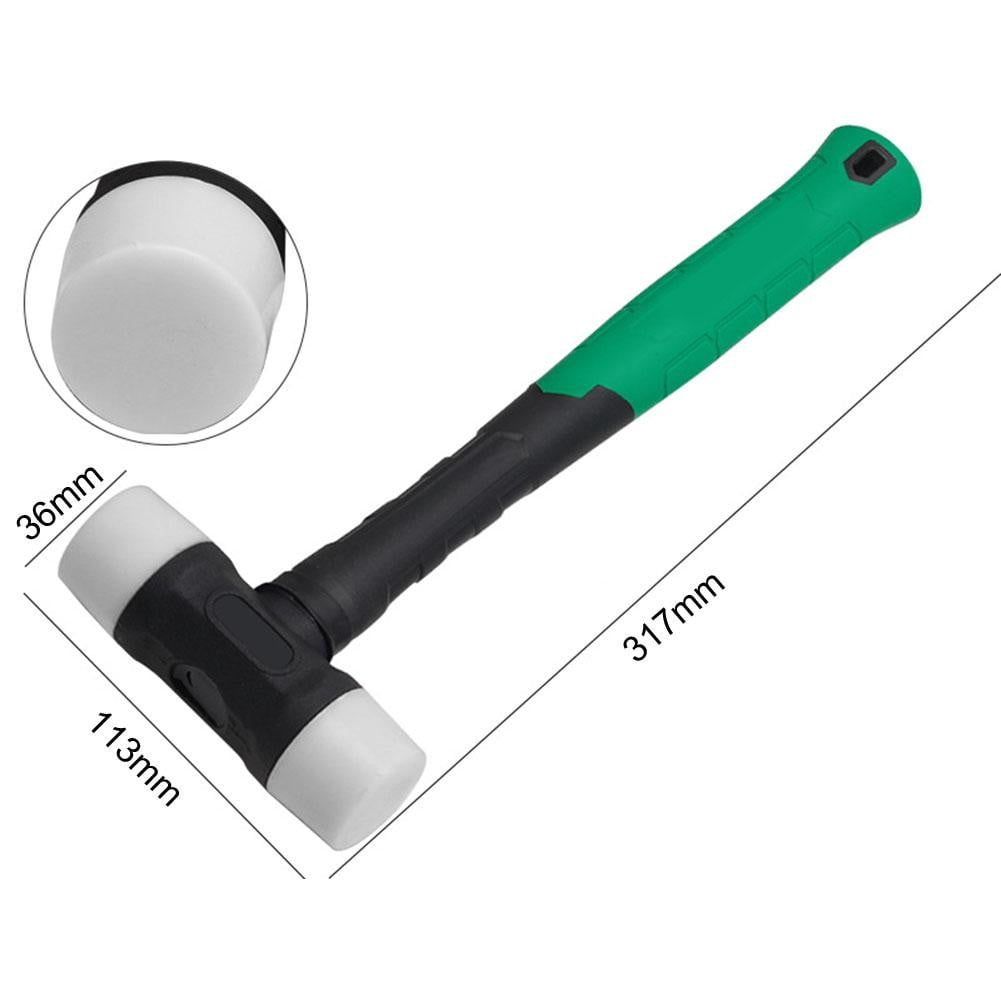 Non Elastic Rubber Hammer For Floor Tiles Installation Leveling With Nylon Head 32Mm 35Mm 38Mm Green Black White Home Improvement Tool 38Mm