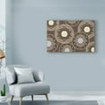thumbnail image 3 of Trademark Fine Art 'Otomi Cats VI Dark Neutral' Canvas Art by Veronique Charron, 3 of 3