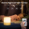 thumbnail image 5 of Night Light for Kids, Mini Table Lamp, Touch Control Dimmable Bedside Lamp LED N, 5 of 5