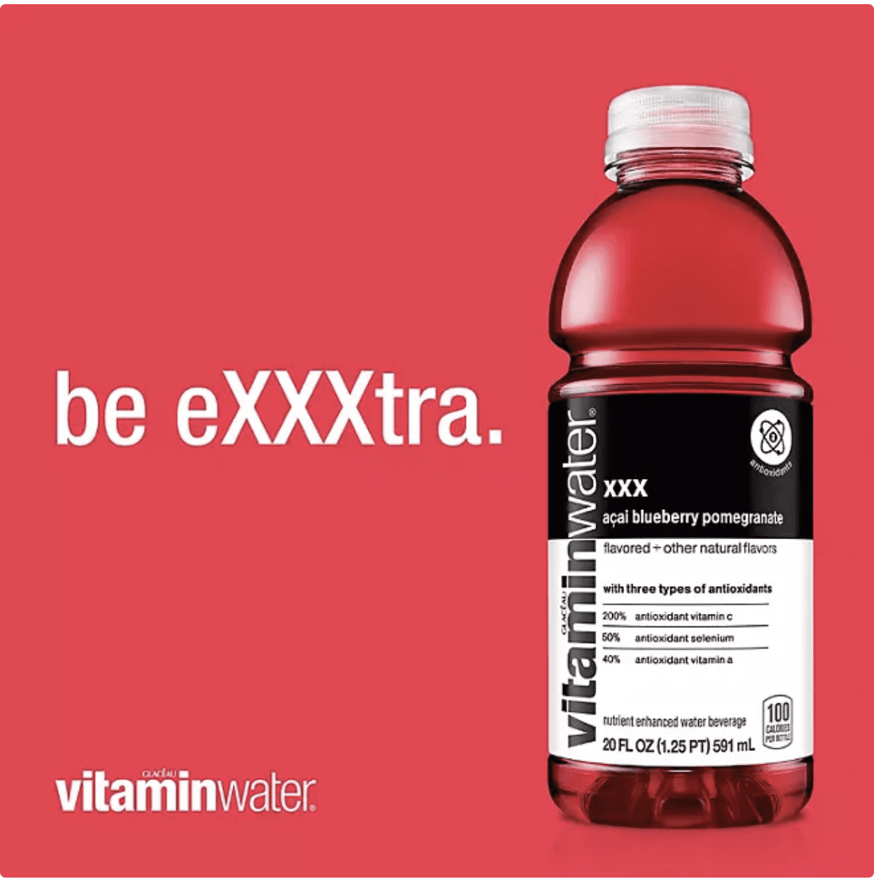 Glaceau Vitaminwater Variety Pack 20 fl. oz., 20 pk.