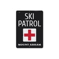 thumbnail image 2 of Location Ski Patrol Novelty Sign, Metal Wall Decor - 10x14 inches, 2 of 4