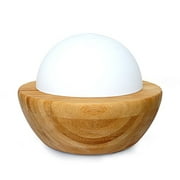 Diffuseur / humidificateur d'arômes à ultrasons SPT avec base en bambou (sphère), multi