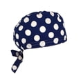 thumbnail image 1 of Bonnet de Sarrau avec Bande Anti-Transpiration, Dos Ajustable à Nouer, Tuque de Sarrau, 1 of 2