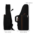 thumbnail image 2 of UPOUART Oxford Cloth Saxophone Bag with Large Capacity and Double Straps for Concert Use, 2 of 6