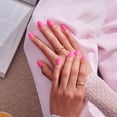 thumbnail image 4 of Kiss Core Color Press On Nails, ‘Color Crush’, Pink, Short Squoval, 32 Count, 4 of 13