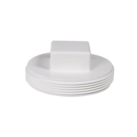4in Pvc Threaded Plug - 4