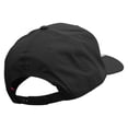 thumbnail image 4 of Cursive San Fransico Sign Embroidered Solid Cotton Twill Prostyle Cap - Black OSFM, 4 of 5