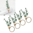 thumbnail image 1 of Anillos De Servilleta Flor Artesanía Artificial Servilleta Decorativa Hebilla Accesorios De Mesa, 1 of 7