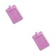 thumbnail image 3 of Sidaley 10 piezas de portatarjetas de identificación, suministros comerciales, carcasa protectora, funda para tarjetas de autobús de gran Vertical/Rosa 2piezas, 3 of 6