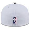 thumbnail image 4 of Men's New Era  White Atlanta Hawks 2024/25 City Edition 59FIFTY Fitted Hat, 4 of 6