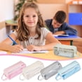 thumbnail image 5 of Sovlvnd Non Woven Fabric Pencil Cases Large Capacity, Blue, 5 of 5