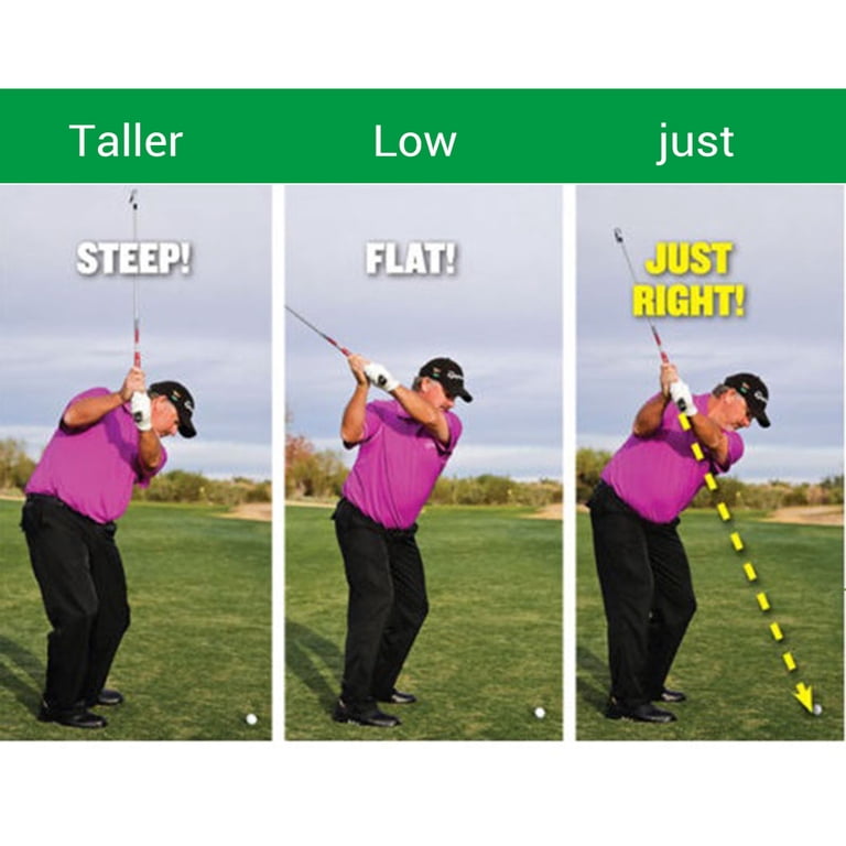 Guide D'Entraînement Golf Swing - Correcteur De Gestes - Jaune - Pour Débutants