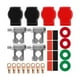 thumbnail image 4 of Terminales, terminales positivos y , calibre 2, 3/8 de pulgada, terminales de cable de cobre, kit, para automóviles, automóviles, barcos, mar, 4 of 9