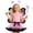 Z-Pink380, variant on SonxaHe Little Girl Outfits Role Play Short Sleeve Shirt Tutu Skirt Kids Stage Performance Party Outfit Set,4-Piece Blue,Size 4-12 Y