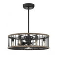 thumbnail image 3 of 36W 6 Led Fandelier-Industrial Style with Farmhouse and Transitional Inspirations-9.25 inches Tall By 26 inches Wide Bailey Street Home, 3 of 4