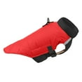 thumbnail image 4 of Spencer Winter Warm Dog Coat Reflective Dog Vest Windproof Padded Cold Weather Pets Jacket for Small Medium Large Dogs with Furry Collar (5XL, Red), 4 of 10