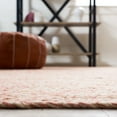 thumbnail image 4 of SAFAVIEH Natural Fiber Geordie Solid Area Rug, Pink/Natural, 3' x 5', 4 of 8