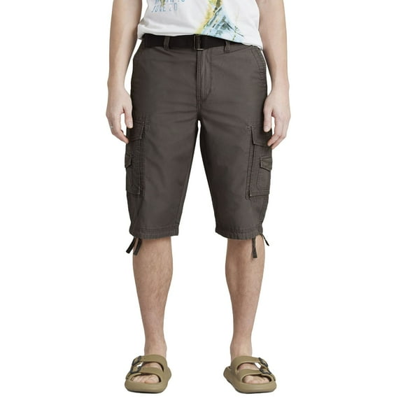 Unionbay Men's Cordova Belted Cargo Short Messenger - 30 - Flint
