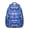 Blue-25, variant on Foal & Cute Rainbow Print Student Backpack - Waterproof Ergonomic School Bag for College Teens, Durable Bookbag with Spinal Support & Organized Pockets