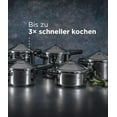 thumbnail image 5 of Kuhn Rikon Duromatic Stainless Steel Saucepan Pressure Cooker, 7 Qt, 5 of 6