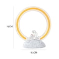 thumbnail image 3 of Lámpara Adornos de escritorio con enchufe USB de luz de ambiente de astronauta de resina para fiesta de boda, 3 of 7