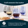 thumbnail image 6 of Libbey Classic Smoke All-Purpose Stemless Wine Glasses, 15.25-ounce, Set of 6, 6 of 6
