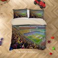 thumbnail image 1 of Housse de Couette 3D AC Associazione Calcio Milan Person Spectator Seats Ensemble Literie, 1 of 3
