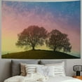 thumbnail image 2 of Orinice Tree Hill Sky Tapestry Wall Hanging Unique Style Graphic Tapestries Home Decor Art for Living Room Bedroom Farmhouse Dorm 60x50inch, 2 of 6