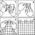 thumbnail image 2 of Kryc-balcony Anti-cat And Dog Netting Pet Nylon Anti-bird Netting Green Stainless Steel Wire Protective Net Anti-fall Net (3x8 Meters [square Mesh]), 2 of 3