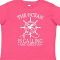 thumbnail image 4 of Inktastic Ocean is Calling Cute Nautical Octopus Boys or Girls Toddler T-Shirt, 4 of 5