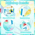 thumbnail image 4 of Pool Party Banner for Pool Party Decorations, Pizza Backdrop, Swim Party Supplies, 4 of 6