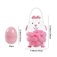 thumbnail image 2 of Easter Bunny Open-Top Egg Set, Fillable Egg-Shaped Candy Box Gift Box, Cute Easter Bunny Design Treat Containers, Festive Easter Party Supplies for Party Favors, Egg Hunts and Easter Gifts, A, 2 of 7