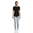 thumbnail image 2 of Destination Maternity Women's Maternity Pocket Tee, Sizes S-2XL, 2 of 6
