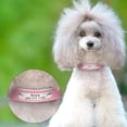 thumbnail image 6 of Pet Artist Personalized Dog Collars for Small Dogs Leather Custom Name Engraved for Yorkie, 6 of 7