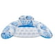 thumbnail image 2 of pstuiky Colchón flotante de piscina inflable, ecológico, de PVC estampado, con portavasos, respaldo reclinable y filas flotantes., 2 of 6