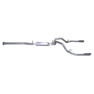 Cat-Back Dual Split Exhaust System, Aluminized Fits select: 2007 CHEVROLET SILVERADO, 2009 CHEVROLET SILVERADO C1500 LT