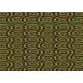 thumbnail image 1 of Ahgly Company Tapis d'Intérieur Rectangulaire Transitionnel Jaune Foncé Vert Lavable à la Machine, 4 Pieds x 6 Pieds, 1 of 7