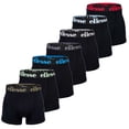 thumbnail image 1 of ellesse Calzoncillos para Hombre, Paquete de 7 - Yema Calzoncillos de 7 paquetes, Logo, Algodón Stretch Negro/Multi 2XL (2X-Large), 1 of 7