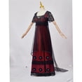 thumbnail image 4 of Disfraz de Cosplay de Titanic Rose, vestido de encaje de rosas, vestido de noche romántico de rosas, vestido largo estilo regencia, 4 of 4