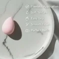 thumbnail image 3 of Lirene Pink Beauty Blender Sponge – Makeup & Self Tanning Applicator, 3 of 5