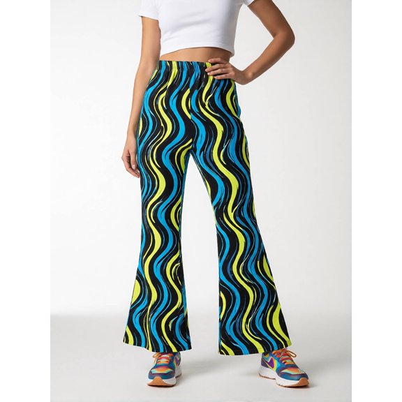 Girls Flare Leggings Stretch Fit No Closure Bell Bottoms Everyday Flared Pants for Young Girls Age 5-13 Activewear