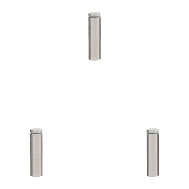 Kenally Tornillo de publicidad Diseño aerodinámico Espejo de vidrio Tuerca de clavo Perno Fuerte capacidad de carga para placa acrílica Type1 NO1