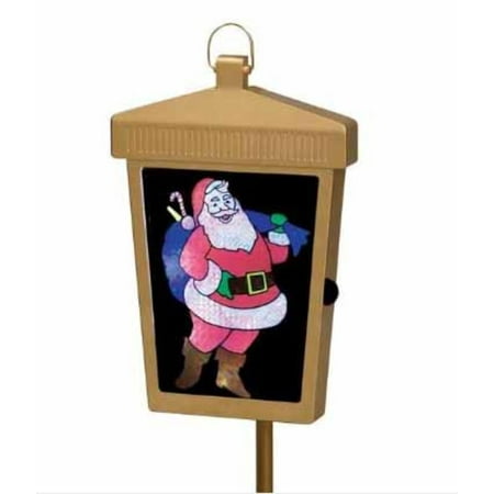 Mr. Christmas Lighted Holographic Welcome Home Seasonal Lantern Decor