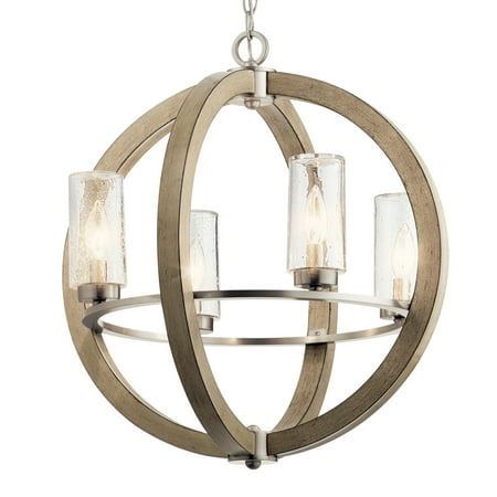 Kichler 49791 Grand Bank 4 Light 20 Wide Outdoor Globe Chandelier Kichler 49791 Grand Bank 4 Light 20